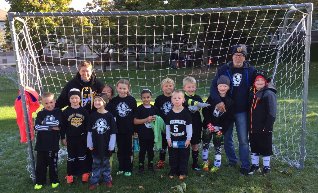 Teresa Karsten's second grade soccer team